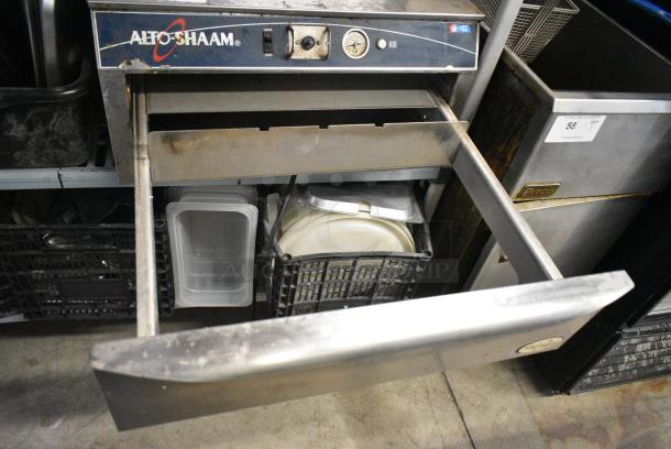 Alto Shaam 500-1D Halo Heat Stainless Steel Commercial Single Drawer Warming Drawer. 120 Volts, 1 Phase. Tested and Working! - Image 5 of 7