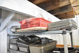 ALL ONE MONEY! Lot of Various Items Including Metal Baking Pans and Bowls