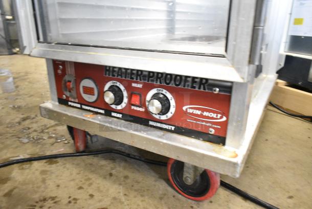 Win-holt NHPL-1836 CA/L/ECO Metal Commercial Heated holding Pan on Commercial Casters. 115 Volts, 1 Phase. Tested and Working! - Image 4 of 7