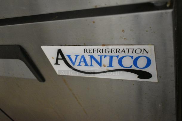 2022 Avantco 178APT71HC Stainless Steel Commercial Sandwich Salad Prep Table Bain Marie Mega Top on Commercial Casters. 115 Volts, 1 Phase. Tested and Working! - Image 2 of 10