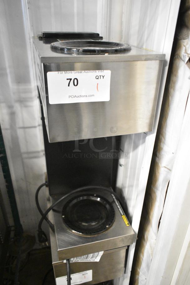 2022 Bunn VPR Stainless Steel Commercial Countertop 2 Burner Coffee Machine. 120 Volts, 1 Phase. - Image 2 of 10