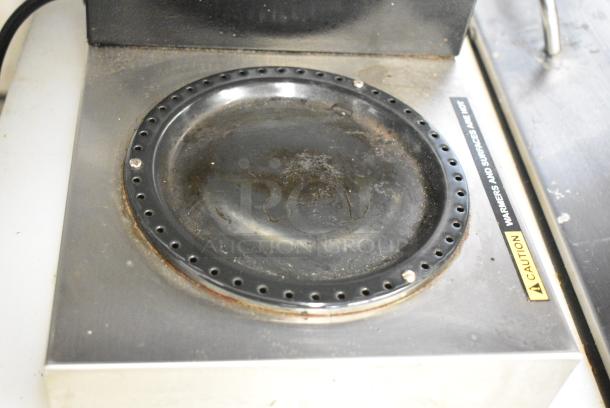 2016 Bunn VPR Stainless Steel Commercial Countertop 2 Burner Coffee Machine w/ Poly Brew Basket. 120 Volts, 1 Phase. - Image 7 of 12