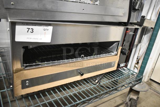 Wisco 561 Stainless Steel Countertop Electric Pizza Oven. 120 Volts, 1 Phase. Tested and Working! - Image 1 of 7