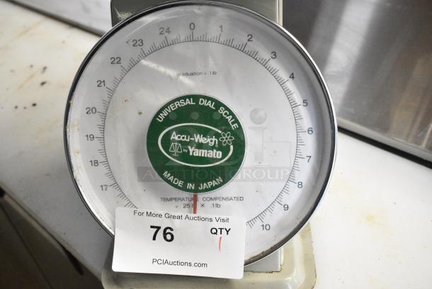 Yamato AccuWeigh 51770 Metal Countertop Scale - Image 4 of 5
