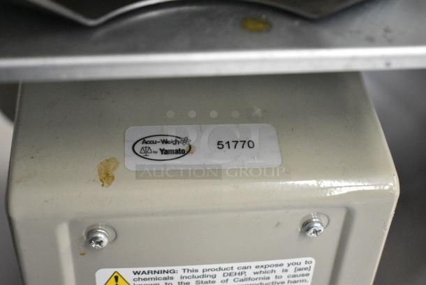 Yamato AccuWeigh 51770 Metal Countertop Scale - Image 5 of 5