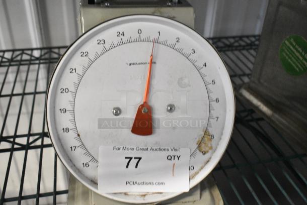 Yamato AccuWeigh 51771 Metal Countertop Scale - Image 2 of 5