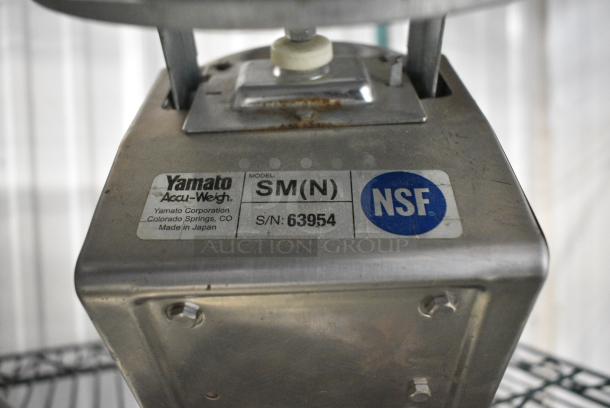 Yamato AccuWeigh SM(N) Metal Countertop Scale - Image 4 of 4