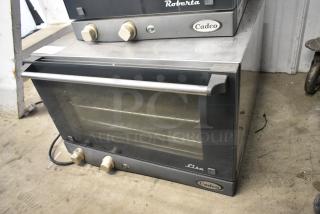 2016 Cadco Unox Lisa XAF013 Stainless Steel Commercial Countertop Electric Powered Convection Oven. 120 Volts, 1 Phase. Tested and Working!