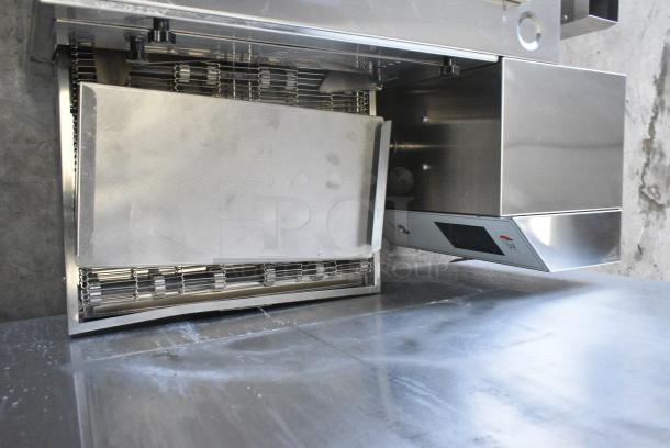 BRAND NEW SCRATCH AND DENT! Cooking Performance Group CPG 351ICOED Stainless Steel Commercial Countertop Electric Powered Conveyor Pizza Oven. 240 Volts, 1 Phase. - Image 5 of 8