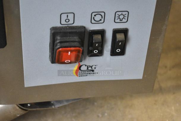 BRAND NEW SCRATCH AND DENT! Cooking Performance Group CPG 351CROE415D Stainless Steel Commercial Countertop Electric Powered Rotisserie Oven. 240 Volts, 1 Phase. - Image 2 of 6