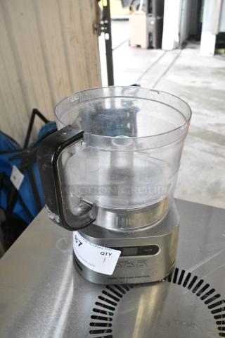 Ninja SS150 Countertop Food Processor w/ Poly Bowl. No Lid. Tested and Powers On But Parts Do Not Move