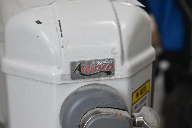 Avantco 177MIX8WH Metal Countertop 8 Quart Planetary Dough Mixer w/ Stainless Steel Mixing Bowl. 120 Volts, 1 Phase. Tested and Working! - Image 3 of 6