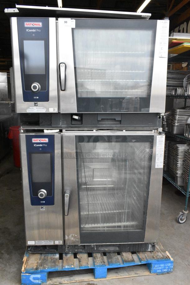 2 2021 Rational LM100EE.AXXXX/LM100CE.AXXXX iCombi Pro Stainless Steel Commercial Electric Powered Combi Convection Oven. 440 Volts, 3 Phase. 2 Times Your Bid! - Image 3 of 11