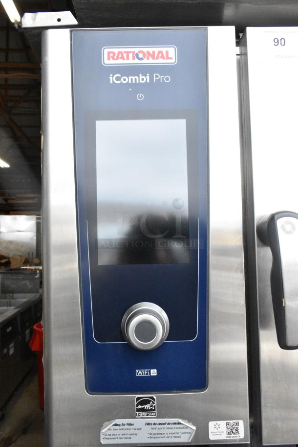 2 2021 Rational LM100EE.AXXXX/LM100CE.AXXXX iCombi Pro Stainless Steel Commercial Electric Powered Combi Convection Oven. 440 Volts, 3 Phase. 2 Times Your Bid! - Image 5 of 11