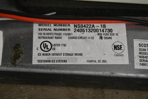 BRAND NEW SCRATCH AND DENT! 2024 Scotsman NS0422A-1B Stainless Steel Commercial Ice Machine Head. 115 Volts, 1 Phase. - Image 5 of 5