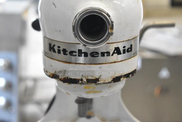 KitchenAid Metal Countertop Planetary Dough Mixer. 115 Volts, 1 Phase. Tested and Working! - Image 3 of 7