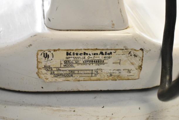 KitchenAid Metal Countertop Planetary Dough Mixer. 115 Volts, 1 Phase. Tested and Working! - Image 7 of 7