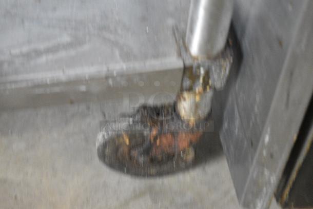 Stainless Steel Commercial Flat Top Griddle w/ Under Shelf on Commercial Casters. 220-240 Volts, 3 Phase. - Image 7 of 8