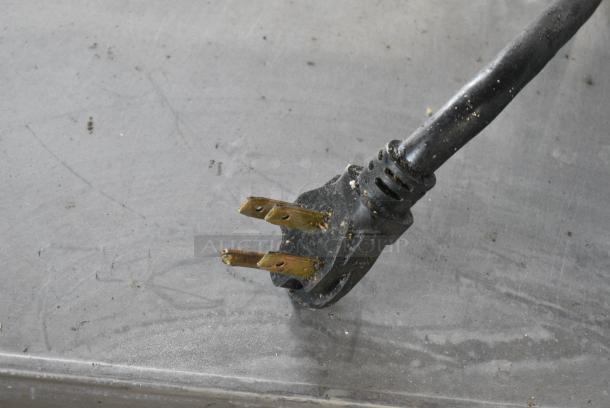 Stainless Steel Commercial Flat Top Griddle w/ Under Shelf on Commercial Casters. 220-240 Volts, 3 Phase. - Image 8 of 8
