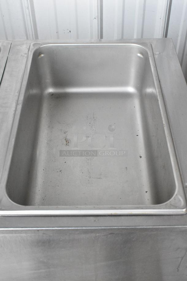 Eagle SDHT3-240 Stainless Steel Commercial 3 Bay Steam Table w/ Under Shelf. 240 Volts. - Image 4 of 7