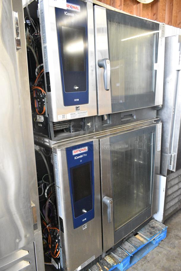 2 2021 Rational LM100EE.AXXXX/LM100CE.AXXXX iCombi Pro Stainless Steel Commercial Electric Powered Combi Convection Oven. 440 Volts, 3 Phase. 2 Times Your Bid! - Image 2 of 12