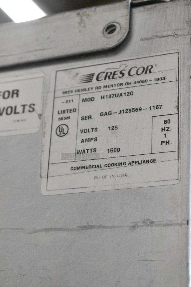 CresCor H137UA12C Metal Commercial Heated Holding Cabinet on Commercial Casters. 125 Volts, 1 Phase. Tested and Working! - Image 9 of 9