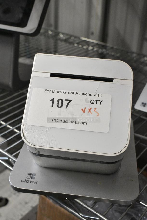 Clover S503 POS Monitor w/ Clover C503 Pro Terminal Monitor and Clover P500 Receipt Printer, - Image 2 of 9