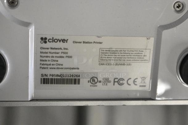 Clover S503 POS Monitor w/ Clover C503 Pro Terminal Monitor and Clover P500 Receipt Printer, - Image 5 of 9
