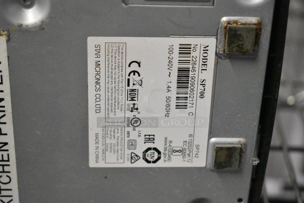 8 Various Items Including 2 Star TSP100 Receipt Printer, Star SP700 Receipt Printer, Epson Receipt Printer, Ingenico 3500 Credit Card Reader, Panasonic Telephone Cradle. 8 Times Your Bid! - Image 5 of 16