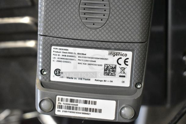 8 Various Items Including 2 Star TSP100 Receipt Printer, Star SP700 Receipt Printer, Epson Receipt Printer, Ingenico 3500 Credit Card Reader, Panasonic Telephone Cradle. 8 Times Your Bid! - Image 12 of 16