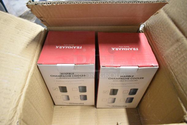 2 Cases of BRAND NEW! Marble Champagne Coolers. 2 Times Your Bid! - Image 3 of 5