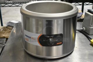 BRAND NEW IN BOX! 2022 Nemco 6103A Stainless Steel Commercial Countertop Soup Kettle Food Warmer. 120 Volts, 1 Phase. Tested and Working!