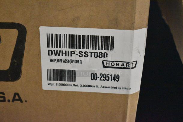 BRAND NEW IN BOX! Hobart DWHIP-SST080 Metal Commercial 80 Quart Whisk - Image 6 of 6