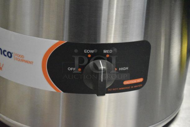 BRAND NEW IN BOX! 2022 Nemco 6103A Stainless Steel Commercial Countertop Soup Kettle Food Warmer. 120 Volts, 1 Phase. Tested and Working! - Image 4 of 7