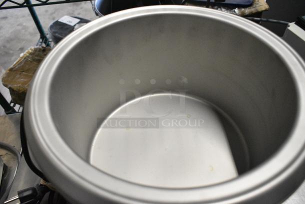 BRAND NEW IN BOX! 2022 Nemco 6103A Stainless Steel Commercial Countertop Soup Kettle Food Warmer. 120 Volts, 1 Phase. Tested and Working! - Image 5 of 7