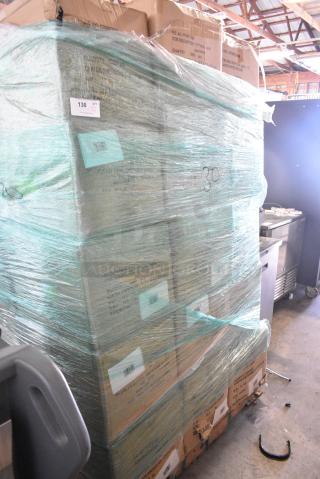 30 Boxes of BRAND NEW! Boxes of 10,000 FFBPS2002 6mm 7.75" Black Paper Straws. 30 Times Your Bid!