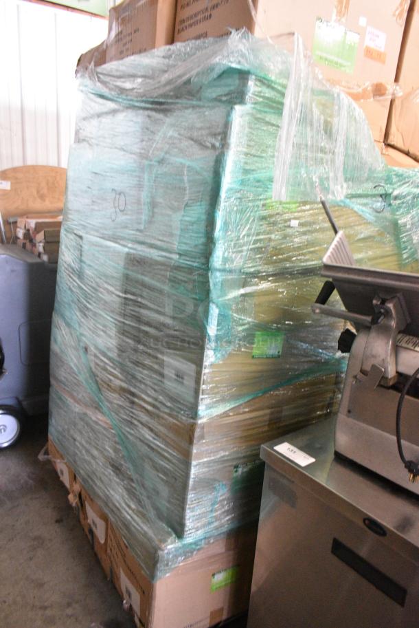 30 Boxes of BRAND NEW! Boxes of 10,000 FFBPS2002 6mm 7.75" Black Paper Straws. 30 Times Your Bid! - Image 2 of 3