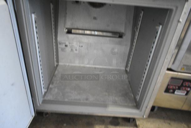 Randell 9404-7 Stainless Steel Commercial Single Door Undercounter Cooler on Commercial Casters. 115 Volts, 1 Phase. Tested and Working! - Image 4 of 6
