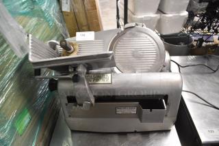 Stainless Steel Commercial Countertop Automatic Meat Slicer. 115 Volts, 1 Phase. Tested and Working!
