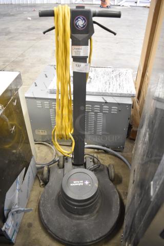 Nilfisk Advance 20 Plus Floor Cleaning Machine. 120 Volts, 1 Phase. Tested and Does Not Power On