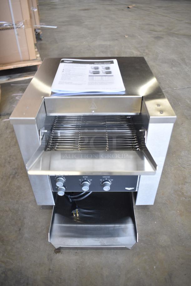 BRAND NEW SCRATCH AND DENT! Vollrath JT2HC Stainless Steel Commercial Countertop Conveyor Toaster Oven. 120 Volts, 1 Phase. Tested and Working! - Image 1 of 7