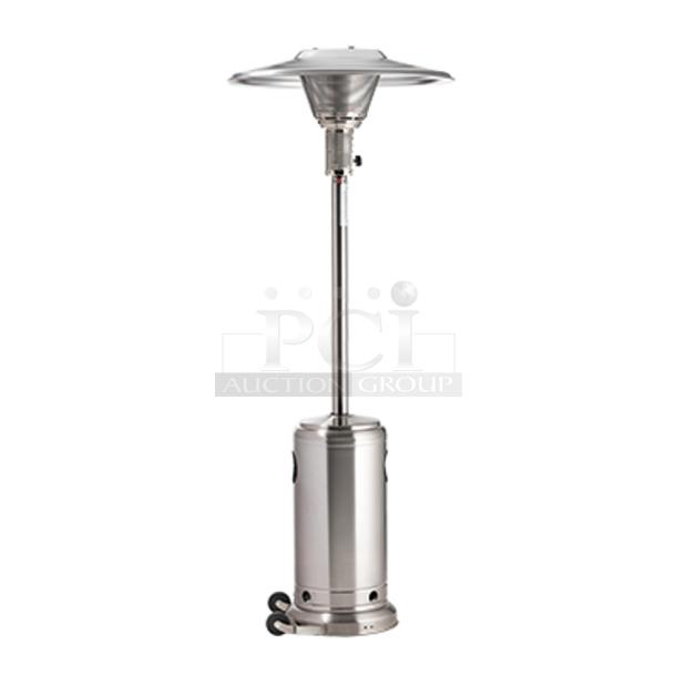 BRAND NEW IN BOX! Crown Verity ZCV-2650SS Stainless Steel Outdoor Patio Heater. - Image 1 of 7