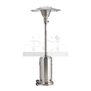 BRAND NEW IN BOX! Crown Verity ZCV-2650SS Stainless Steel Outdoor Patio Heater.