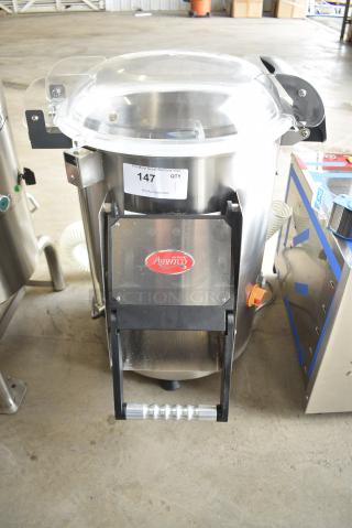 BRAND NEW SCRATCH AND DENT! Avantco 177PPC22 Stainless Steel Commercial Potato Peeler. 120 Volts, 1 Phase. Tested and Working!