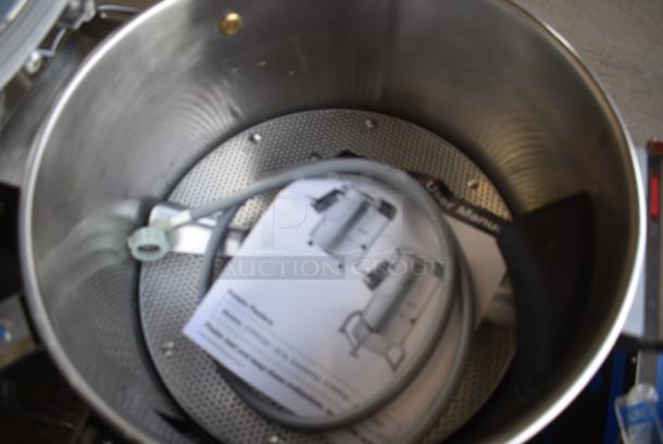BRAND NEW SCRATCH AND DENT! Avantco 177PPC22 Stainless Steel Commercial Potato Peeler. 120 Volts, 1 Phase. Tested and Working! - Image 6 of 8