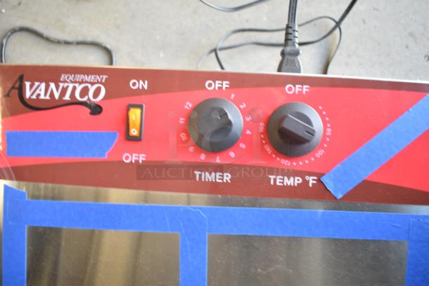 BRAND NEW SCRATCH AND DENT! Avantco 177CFD10 Stainless Steel Commercial Food Dehydrator. Does Not Come w/ Power Cord. 120 Volts, 1 Phase. Tested and Working! - Image 4 of 5
