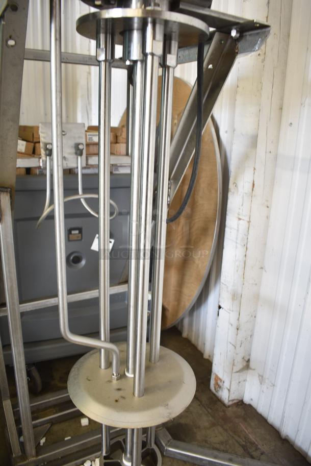 Arde-Barinco CJ-50-P Metal Commercial Floor Style Reversible Homogenizer 33" Immersion. 250 Volts. - Image 4 of 7