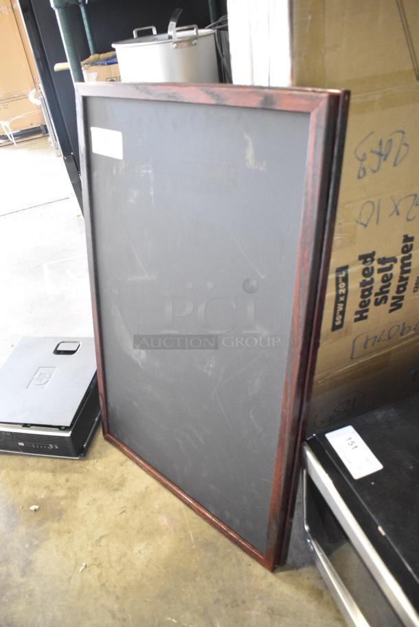 2 Framed Black Boards. 2 Times Your Bid! - Image 3 of 3