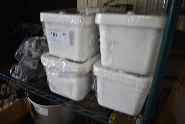 4 BRAND NEW!  21810501HPUR White Fire Extinguisher Cabinet. 4 Times Your Bid! - Image 2 of 3