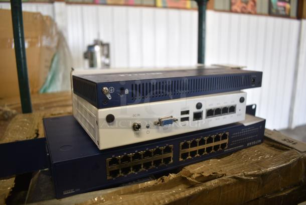 3 Various Items Including Sophos Unit, Netgear GS116 Gigabit Switch and Netgear Switch. 3 Times Your Bid! - Image 2 of 4